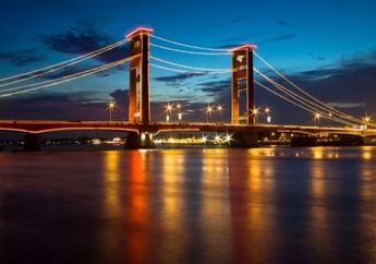 Kekuatan Jembatan Ampera diperiksa