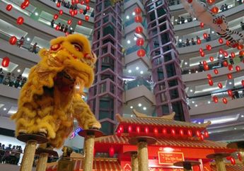 Barongsai di mal