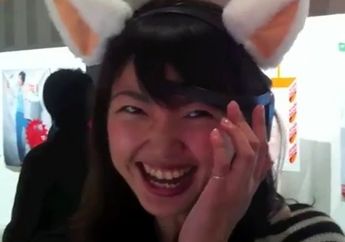 Bando Telinga Kucing Pengekspresi Pikiran