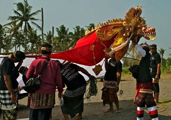 Layang-Layang Bali di Festival Layang-Layang Yogyakarta