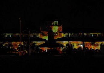 Gedung Sate "Terbakar"