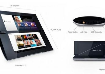 Sony Rilis Tablet yang Bisa Dilipat