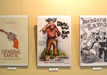 Karya Poster Film Indonesia Klasik Dipamerkan