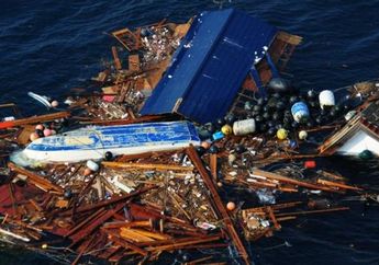 Tempuh 9 Ribu Kilometer, Puing Tsunami Jepang Tiba di Alaska