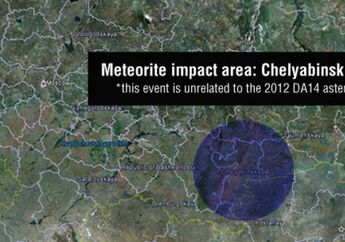Tujuh Fakta Ledakan Meteor di Rusia