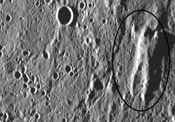 Citra Serupa Manusia di Merkurius
