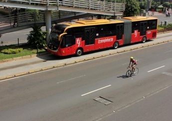 Sebagian Bus Transjakarta Dirakit di Malang