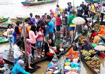 Nuansa Baru Pasar Terapung Banjarmasin