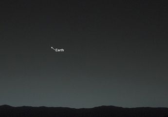 Bumi Terlihat Sebagai Bintang Fajar Paling Terang