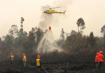 Jumlah Titik Api di Riau Bertambah Hampir Dua Kali Lipat