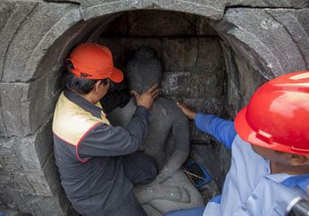 Belum Ada Petunjuk Keberadaan Kepala Arca Borobudur yang Terpenggal