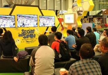 Cara Bandara Changi Memeriahkan Piala Dunia
