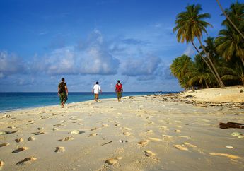 Pulau Durai di Pagi Hari