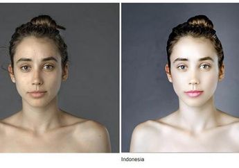 Photoshop Membuktikan Perbedaan Standar Kecantikan Perempuan