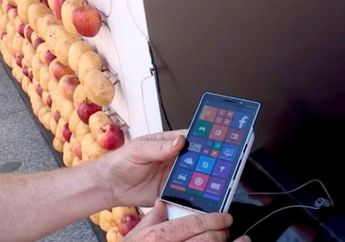 Nokia Ciptakan Pengisi Baterai dengan Kentang dan Apel