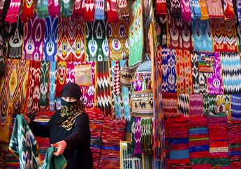 Pedagang Kain Xinjiang