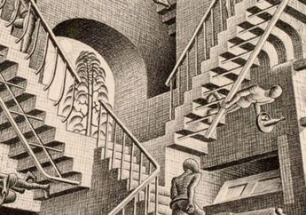 MC Escher dan Teka-Teki Ilusi