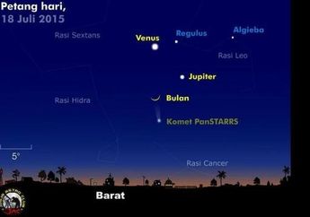 Saksikan Keindahan Komet Pada Lebaran Tahun Ini
