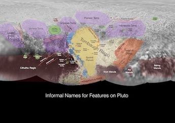 Peta Pluto dari New Horizons