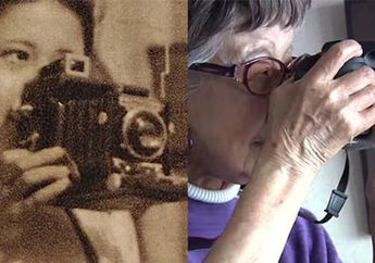 Nenek Usia 101 Tahun Masih Aktif Jadi Jurnalis Foto