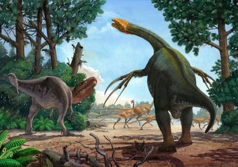 Therizinosaurus, Dinosaurus dengan Cakar Terpanjang Sepanjang Masa