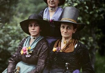 Foto Kuno dengan Menggunakan Teknik Autochrome