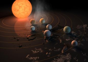 Mengenal Lebih Jauh 7 Planet di Sistem TRAPPIST-1