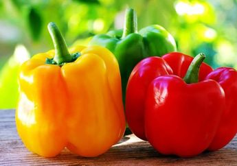 Tahukah Anda Perbedaan Paprika Hijau, Kuning, dan Merah?