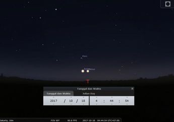 Duet Mesra Planet-planet Akan Berlangsung Esok Dini Hari. Jangan Terlewat.