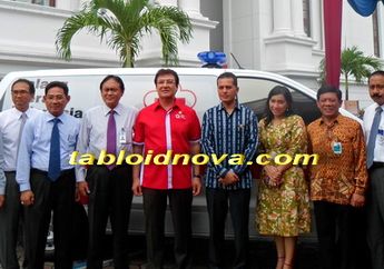 PMI Medan Terima Ambulans