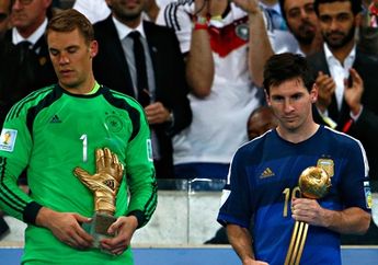 Argentina Kalah, Messi Bawa Pulang Piala