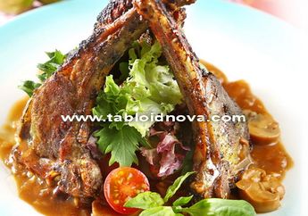 Grilled Lamb Chop Basil