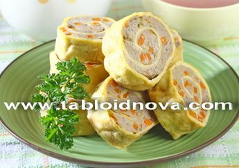 Daging Gulung Keju
