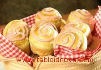 Roti Pandan Isi Talas