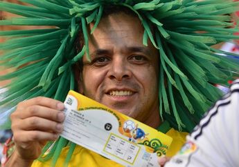 Penduduk Amerika Serikat Pembeli Tiket Piala Dunia Terbanyak Kedua.