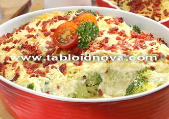 Lapis Kentang Brokoli Keju