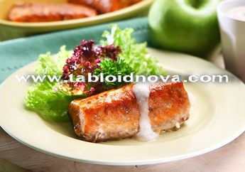 Salmon Saus Apel Yogurt