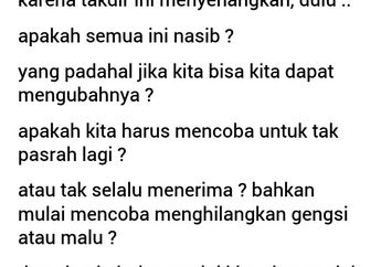Pesan Terakhir Annisa di Blog