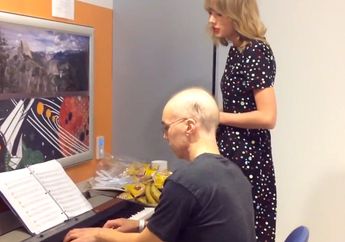 Kunjungi Penderita Leukemia, Taylor Swift Nyanyikan Lagu Milik Adele