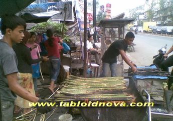 Melongok Makanan Dari Rotan