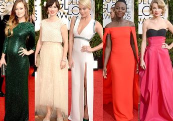 Parade Busana Terbaik dan Terburuk Golden Globe Award 2014