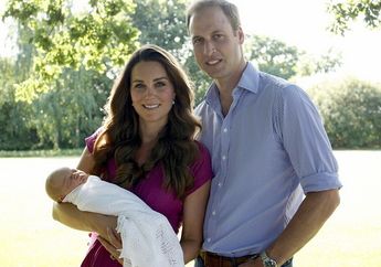 Mengintip Foto Keluarga Pertama Pangeran William