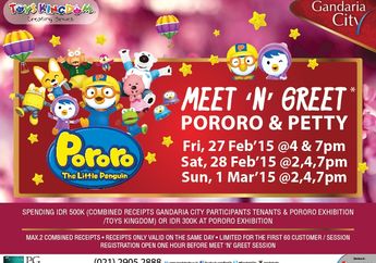 Yuk, Ajak Si Kecil Meet 'n Greet Bersama Pororo di Akhir Pekan Ini!