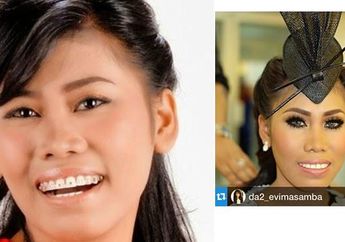 Metamorfosis Gaya Makeup Evi Masamba, Sang Pemenang D Academy 2