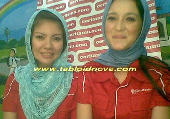 Julie Estelle dan Aline Adita Bahagia Tanpa Puasa