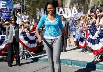 Gaya Pakaian Michelle Obama, Pas Buat Masa Krisis di AS (2)