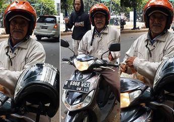 Inilah Pak Soleh, Tukang Ojek Tua dengan Tarif Seikhlasnya
