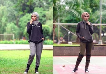 6 Busana Gaya Hijab Sporty yang Nyaman dan Modis