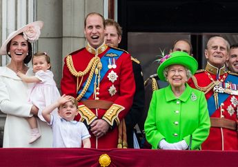 Putri Charlotte dan Pangeran George Curi Perhatian di Parade Ultah Ratu Elizabeth