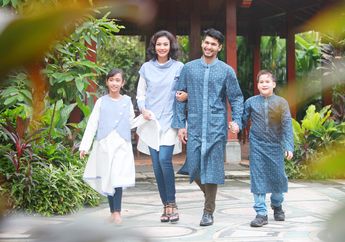5 Koleksi Busana Muslim Serasi Keluarga untuk Lebaran